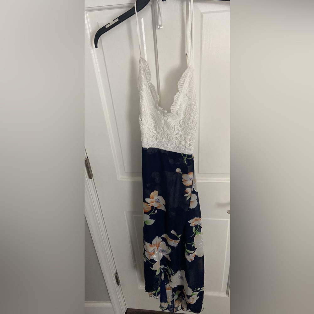 Backless summer dress